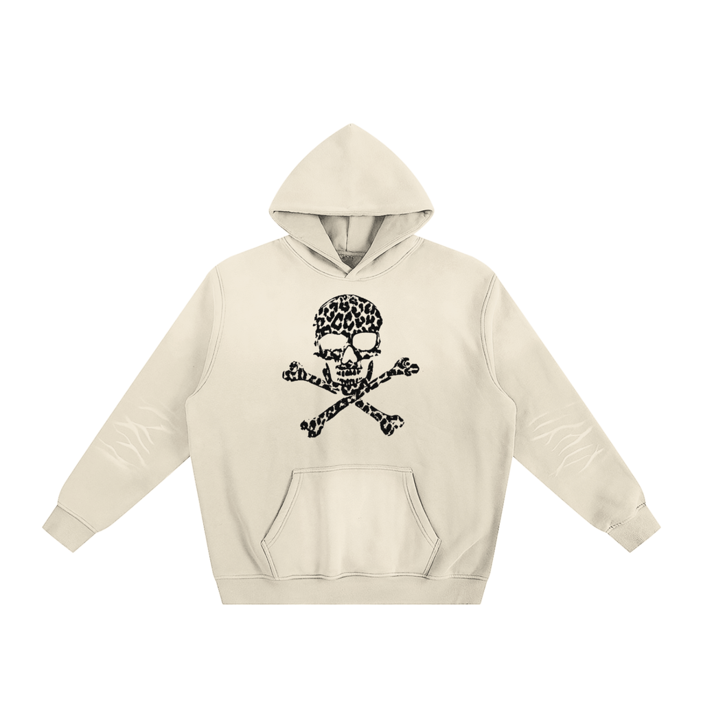 Sunfaded Skull Hoodie