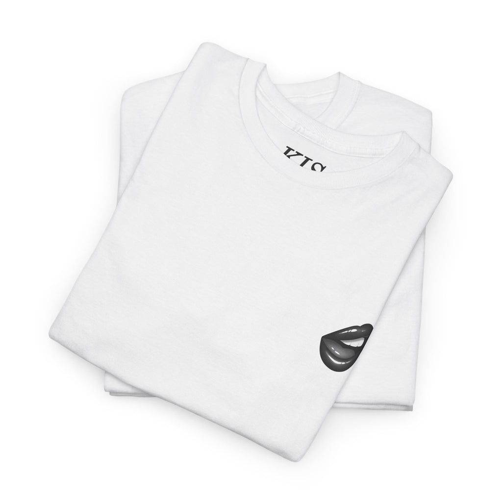 Black & White Lips Graphic Tee