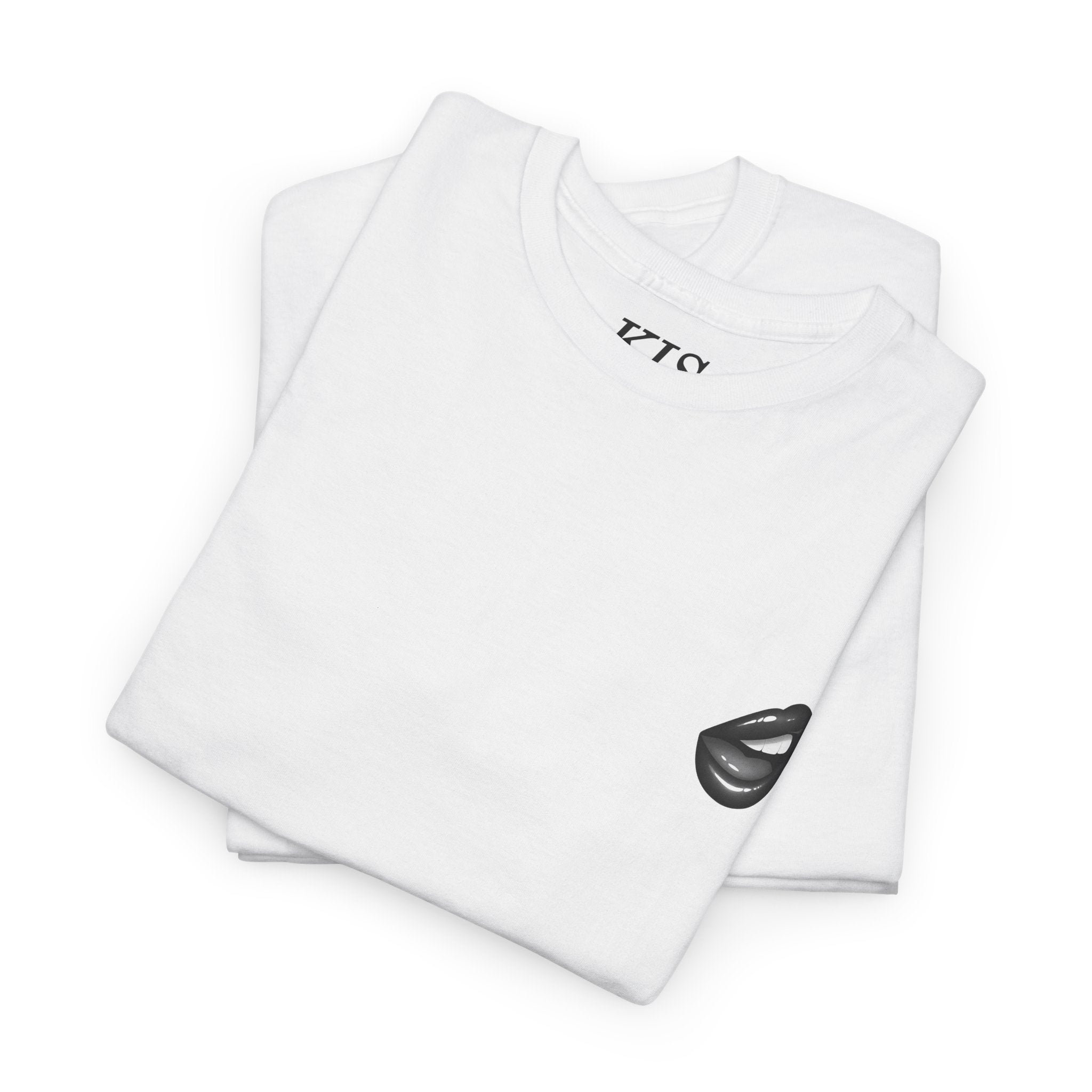 Black & White Lips Graphic Tee