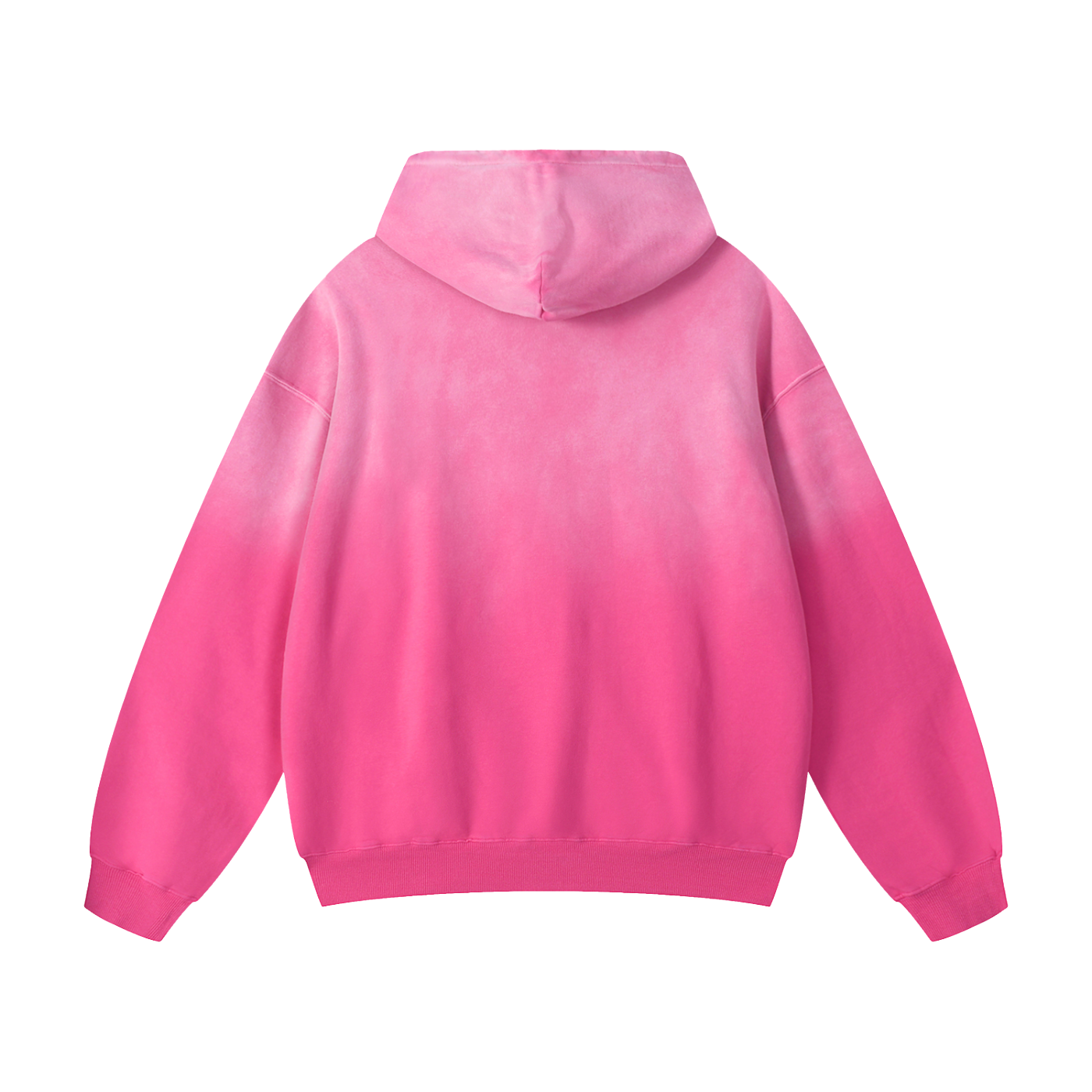 KIS Sunfaded Oversized Hoodie in Pink