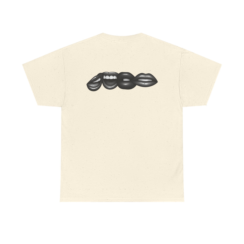 Black & White Lips Graphic Tee