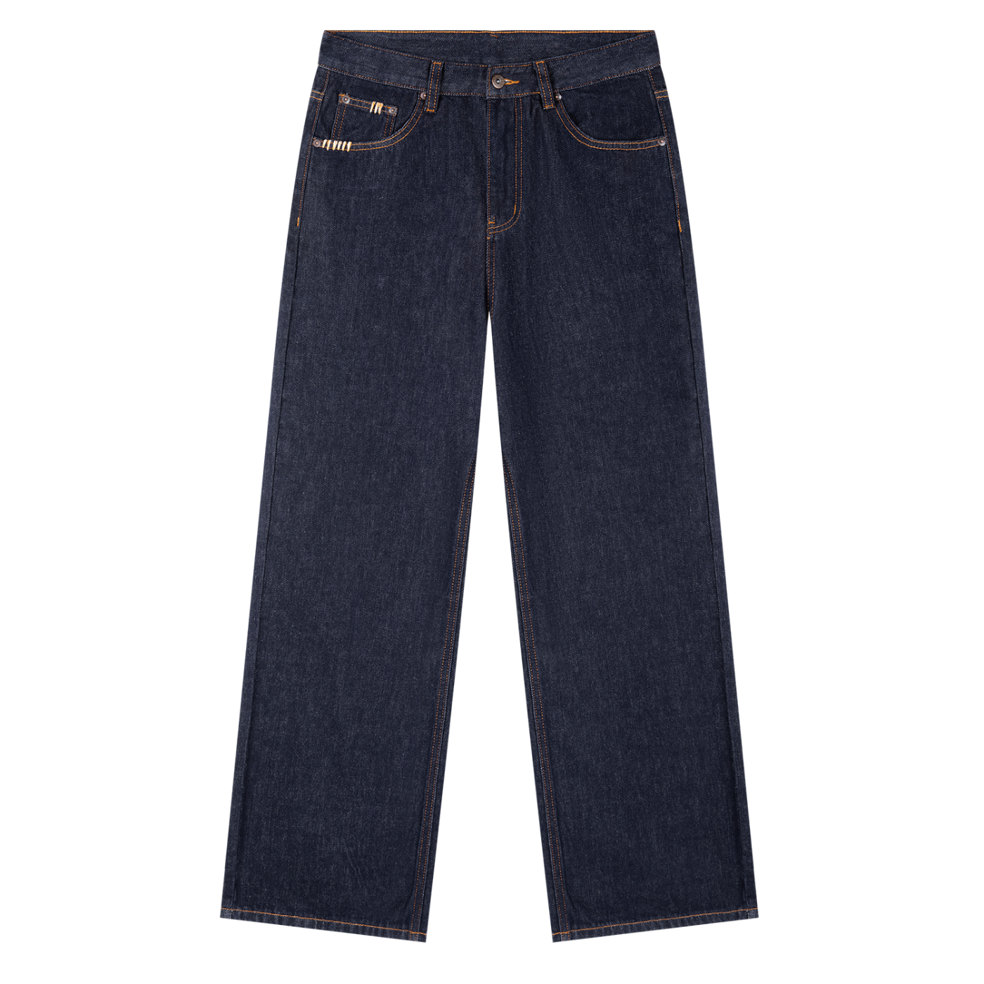 KIS Heavyweight Straight Leg Denim Jeans