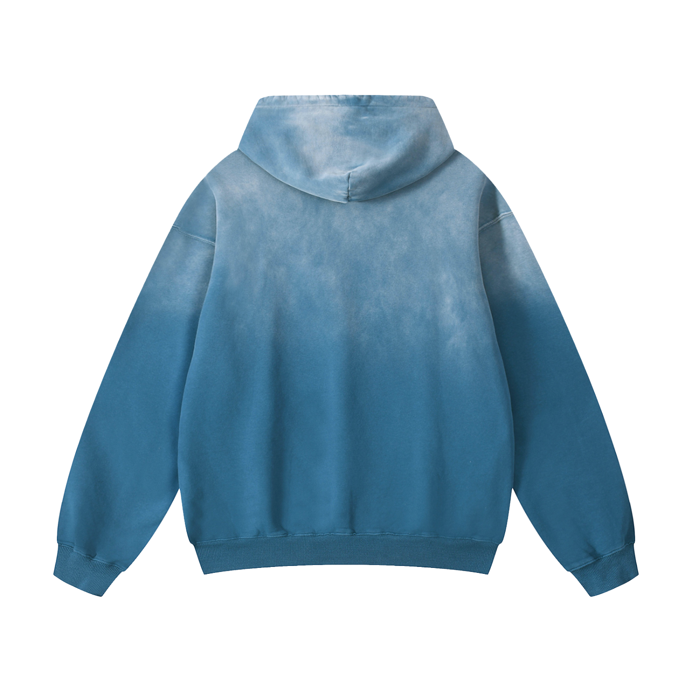 KIS Sunfaded Oversized Hoodie in Blue
