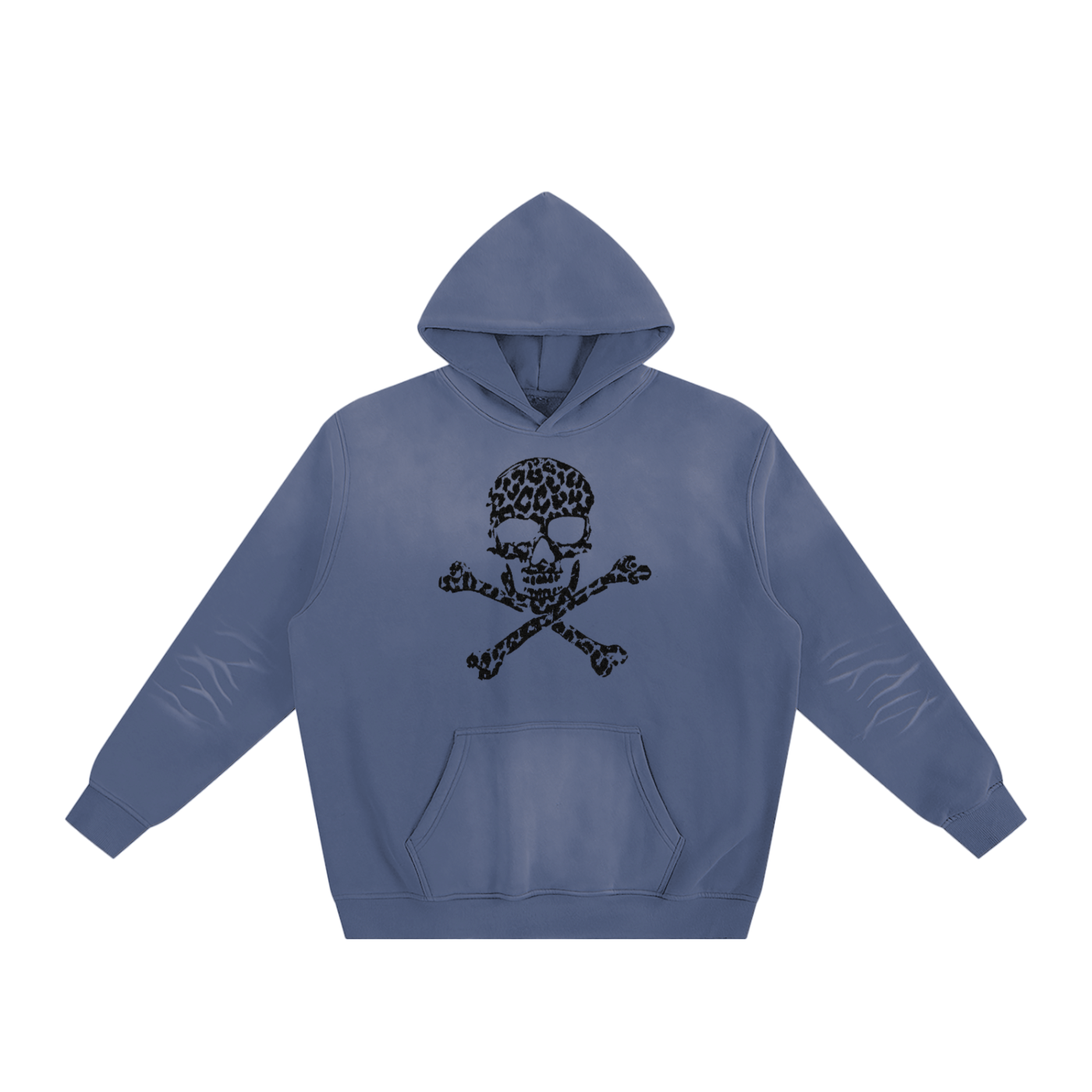 Sunfaded Skull Hoodie